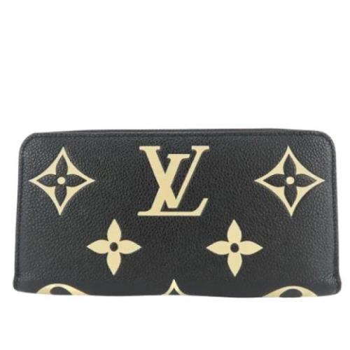 Pre-owned Fabric wallets Louis Vuitton Vintage , Black , Dames