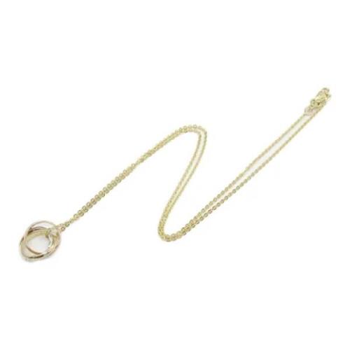 Pre-owned Yellow Gold necklaces Cartier Vintage , Yellow , Dames