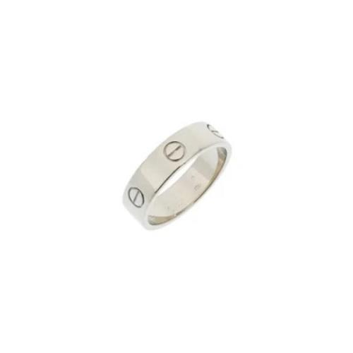 Pre-owned White Gold rings Cartier Vintage , Gray , Dames