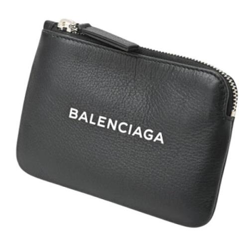 Pre-owned Leather wallets Balenciaga Vintage , Black , Dames