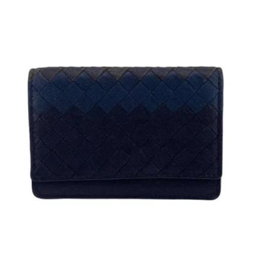 Pre-owned Leather wallets Bottega Veneta Vintage , Black , Dames