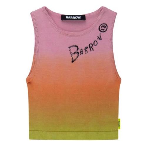 top bijgesneden in degradé trui Barrow , Multicolor , Unisex