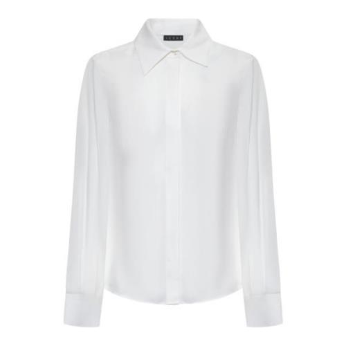 Icona Cream Shirts Kaos , White , Dames