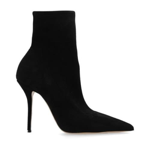 Gehakte enkellaarzen Arceus Casadei , Black , Dames