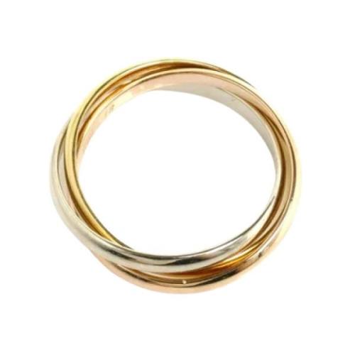 Pre-owned Rose Gold rings Cartier Vintage , Yellow , Dames