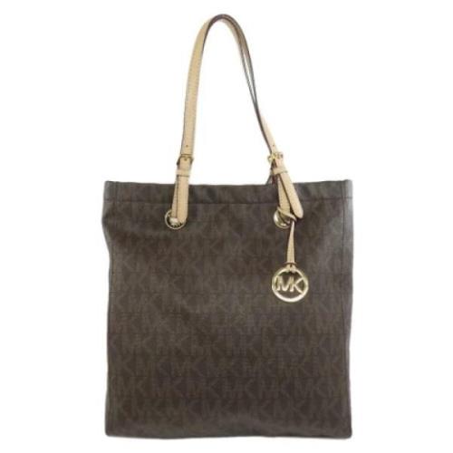 Pre-owned Plastic shoulder-bags Michael Kors Pre-owned , Brown , Dames