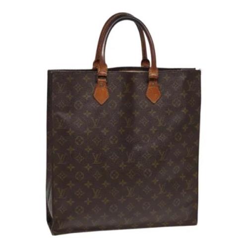 Pre-owned Canvas louis-vuitton-bags Louis Vuitton Vintage , Brown , Da...