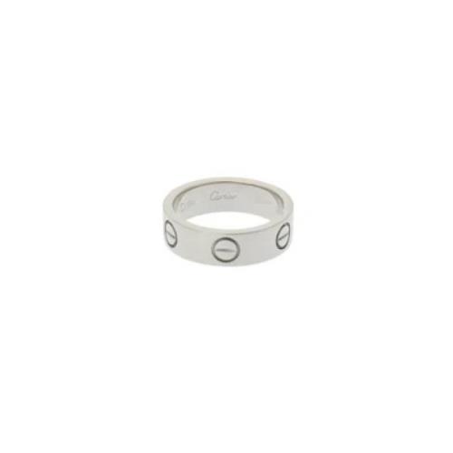 Pre-owned White Gold rings Cartier Vintage , Gray , Dames