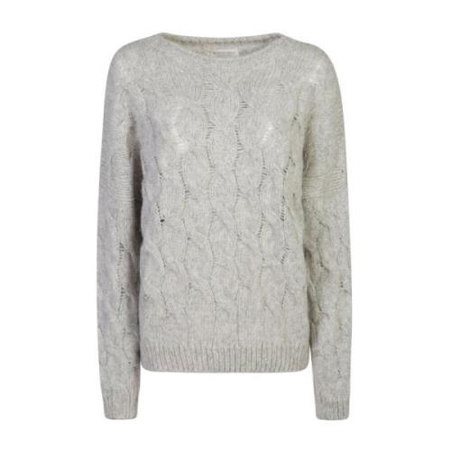 Grijze Sweaters voor een stijlvolle uitstraling Le Tricot Perugia , Gr...