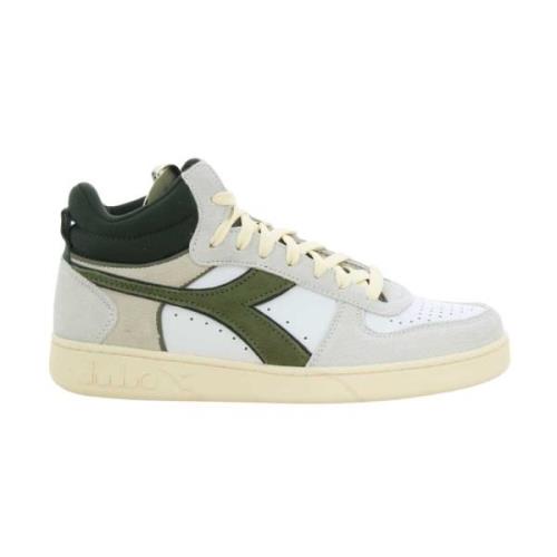 Groene Magic Basket Damesschoenen Diadora , Multicolor , Dames