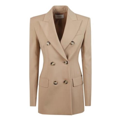 Beige Adamo Jas voor Sportieve Stijl Max Mara , Beige , Dames