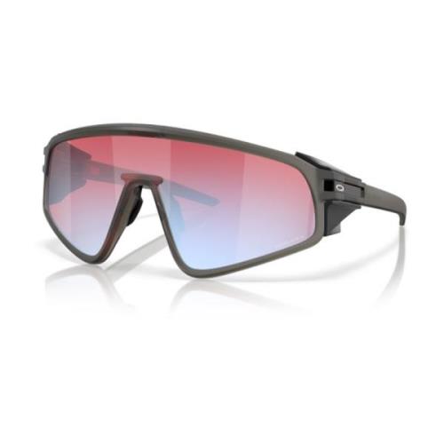 Latch Panel Zonnebril Prizm Snow Sapphire Oakley , Gray , Unisex