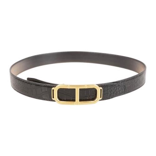 Zwart Croc Stadium T Riem Tom Ford , Black , Heren