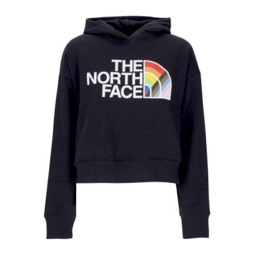 Regenboog Trots Zwarte Hoodie Sweatshirt The North Face , Black , Dame...