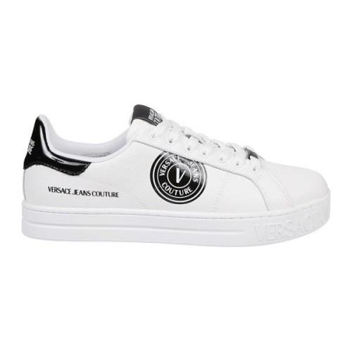 Sky 1 Grainy Boi Sneakers Versace Jeans Couture , White , Heren