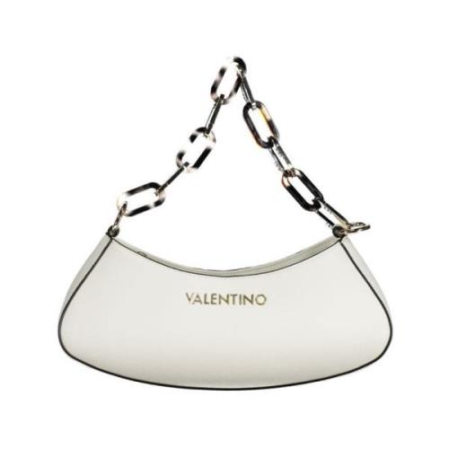 Witte Polyethyleen Handtas met Kettingriem Valentino by Mario Valentin...