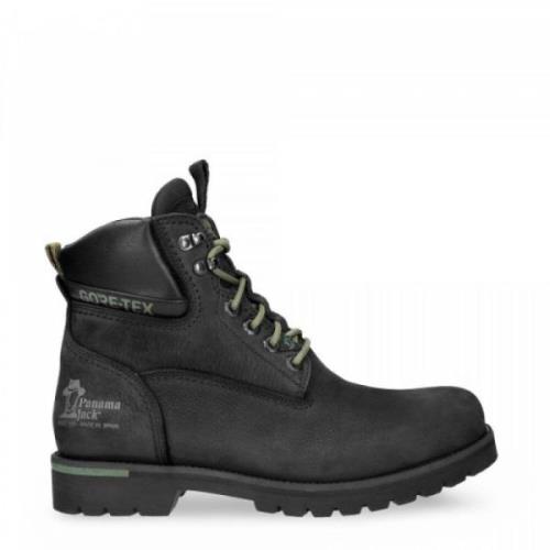 Amur Goretex Zwarte Herenschoenen Panama Jack , Black , Heren