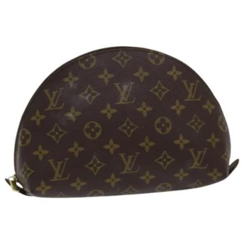 Pre-owned Canvas pouches Louis Vuitton Vintage , Brown , Dames