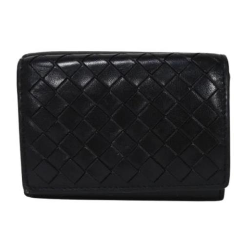 Pre-owned Fabric wallets Bottega Veneta Vintage , Black , Heren