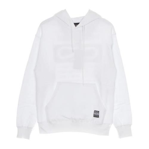 Witte hoodie met trekkoord capuchon Propaganda , White , Heren