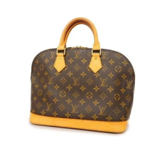 Pre-owned Fabric louis-vuitton-bags Louis Vuitton Vintage , Brown , Da...