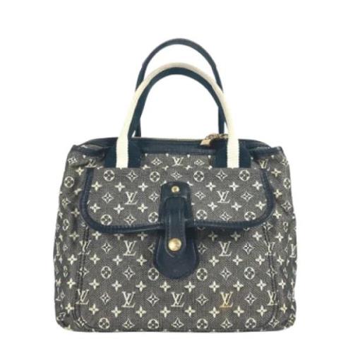 Pre-owned Fabric louis-vuitton-bags Louis Vuitton Vintage , Blue , Dam...