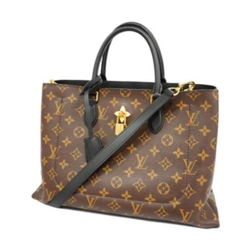 Pre-owned Fabric louis-vuitton-bags Louis Vuitton Vintage , Brown , Da...