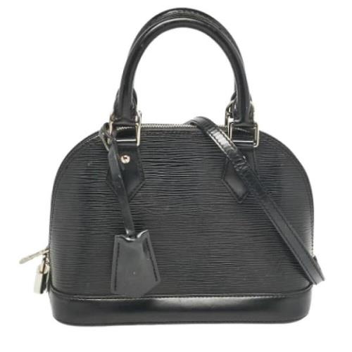 Pre-owned Leather louis-vuitton-bags Louis Vuitton Vintage , Black , D...