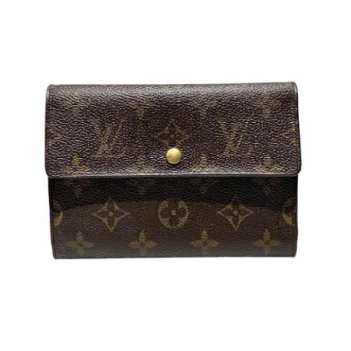 Pre-owned Fabric wallets Louis Vuitton Vintage , Brown , Dames