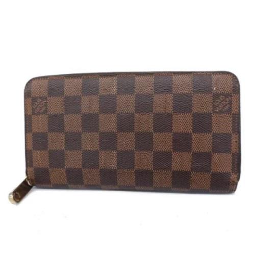 Pre-owned Fabric wallets Louis Vuitton Vintage , Brown , Unisex