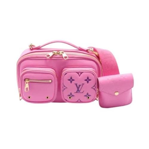 Pre-owned Leather louis-vuitton-bags Louis Vuitton Vintage , Pink , Da...