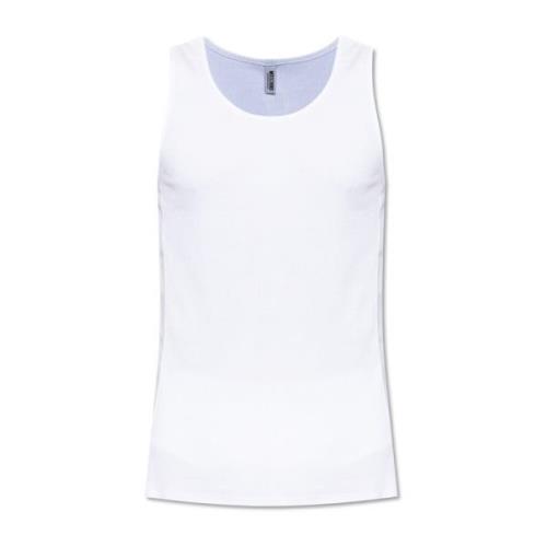 Mouwloze top uit de ondergoedlijn Moschino , White , Heren