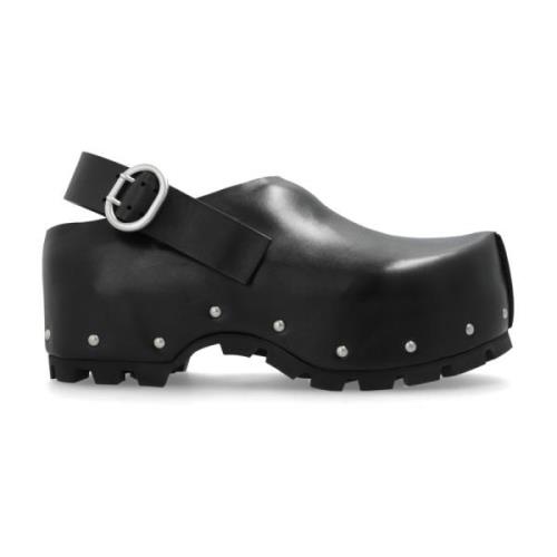 Leren schoenen Jil Sander , Black , Dames