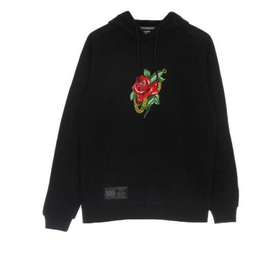 Roze Hoodie Zwart Lichtgewicht Sweatshirt Mannen Dolly Noire , Black ,...