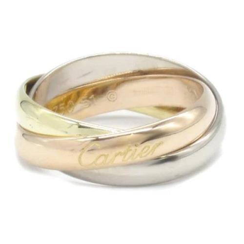 Pre-owned White Gold rings Cartier Vintage , Yellow , Dames