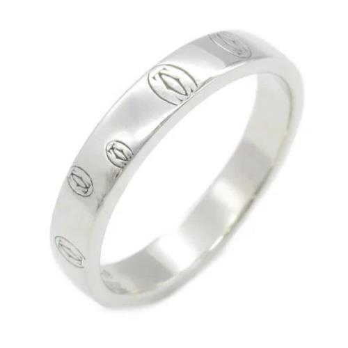 Pre-owned White Gold rings Cartier Vintage , Gray , Dames