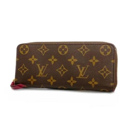 Pre-owned Fabric wallets Louis Vuitton Vintage , Brown , Dames