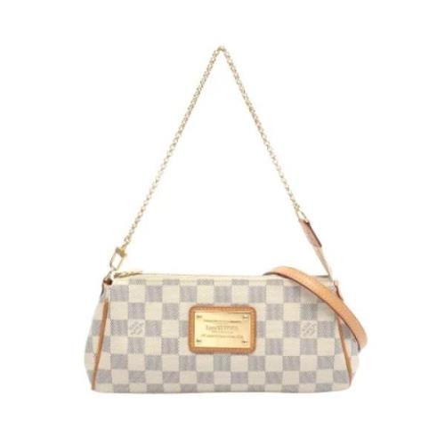 Pre-owned Leather louis-vuitton-bags Louis Vuitton Vintage , White , D...