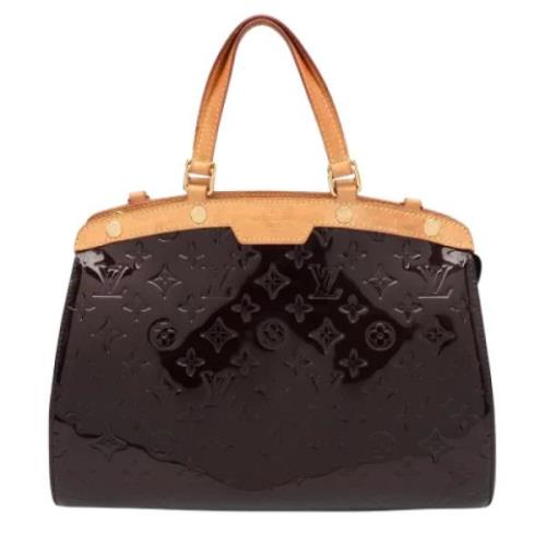 Pre-owned Leather louis-vuitton-bags Louis Vuitton Vintage , Red , Dam...