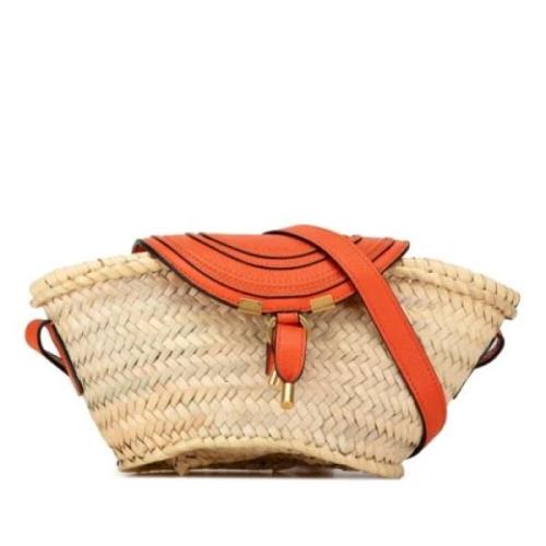 Pre-owned Raffia shoulder-bags Chloé Pre-owned , Beige , Dames