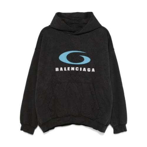 Zwarte Truien voor Mannen Balenciaga , Black , Heren