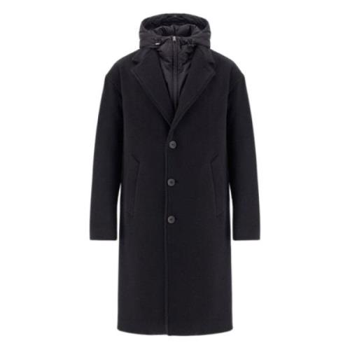 Stijlvolle Winterjas Herno , Black , Heren