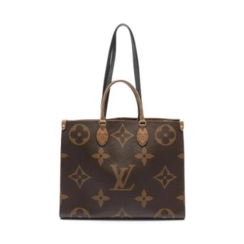 Pre-owned Leather louis-vuitton-bags Louis Vuitton Vintage , Brown , D...