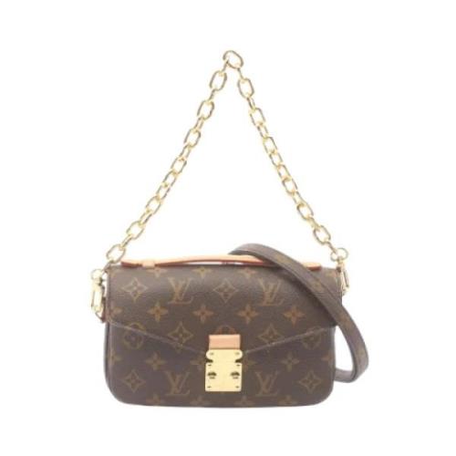 Pre-owned Leather louis-vuitton-bags Louis Vuitton Vintage , Brown , D...