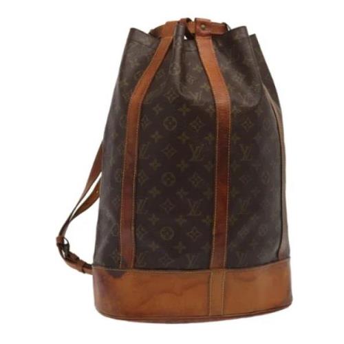 Pre-owned Canvas louis-vuitton-bags Louis Vuitton Vintage , Brown , Da...