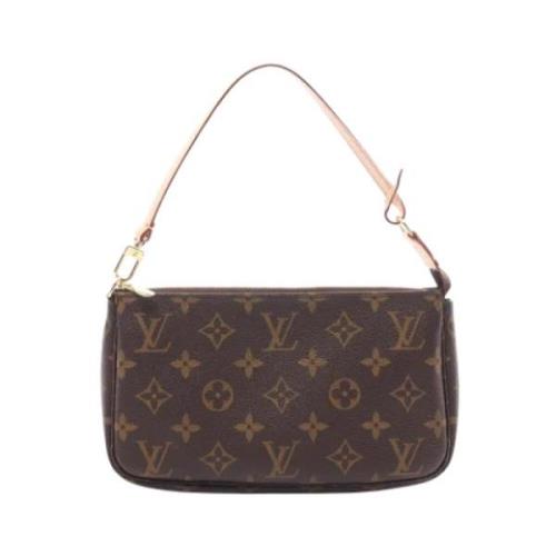 Pre-owned Leather louis-vuitton-bags Louis Vuitton Vintage , Brown , D...