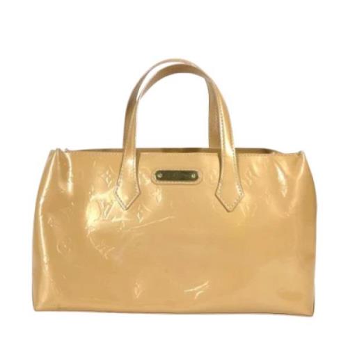 Pre-owned Fabric louis-vuitton-bags Louis Vuitton Vintage , Beige , Da...