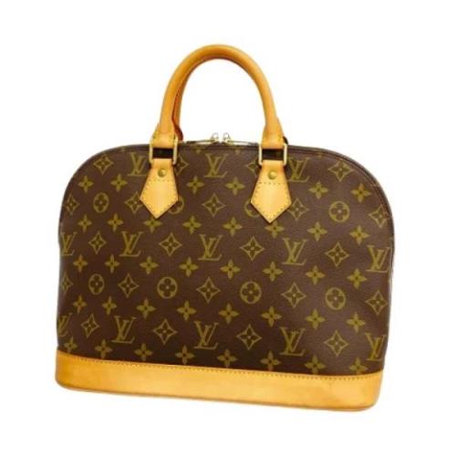 Pre-owned Canvas louis-vuitton-bags Louis Vuitton Vintage , Brown , Da...