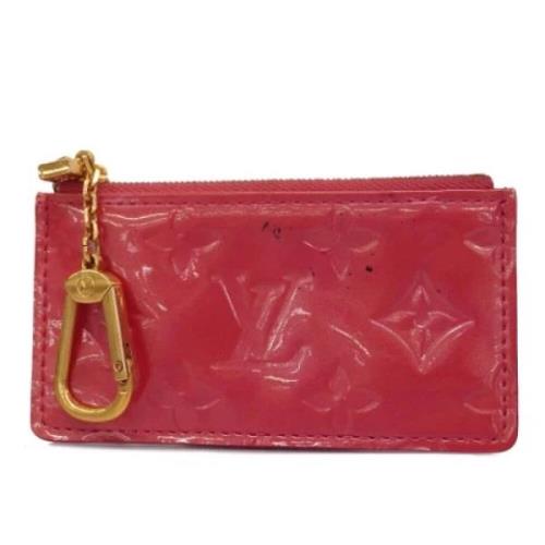 Pre-owned Fabric wallets Louis Vuitton Vintage , Red , Dames