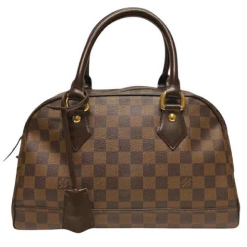 Pre-owned Fabric louis-vuitton-bags Louis Vuitton Vintage , Brown , Da...